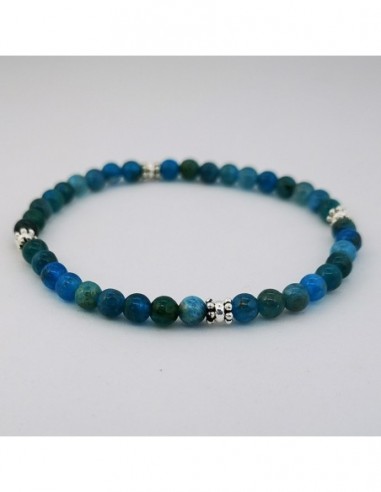 Pulsera de Apatito Azul