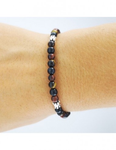 Pulsera de Ojo de Buey, Ojo de Tigre,...