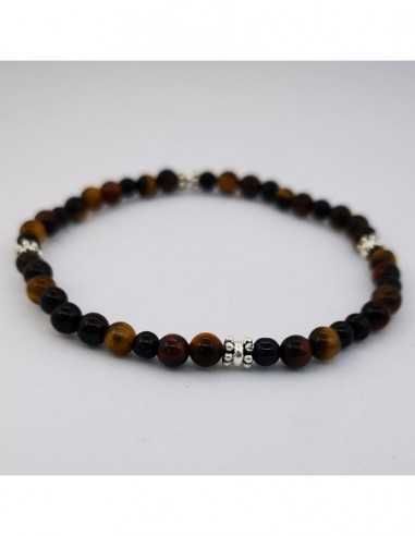 Pulsera de Ojo de Buey, Ojo de Tigre,...