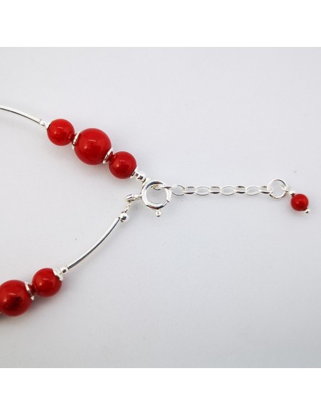 Pulsera de Coral Bambú