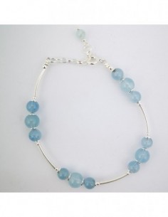 Pulsera de Aguamarina
