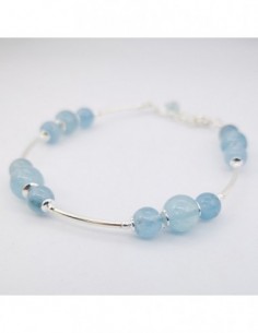 Pulsera de Aguamarina 2