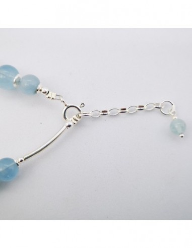 Pulsera de Aguamarina