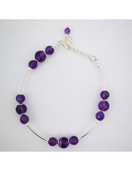 Pulsera de Cuarzo Amatista