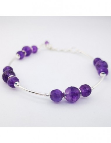 Pulsera de Cuarzo Amatista