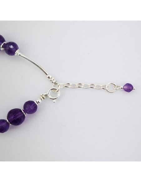 Pulsera de Cuarzo Amatista
