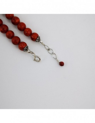 Collar de Coral Manzana