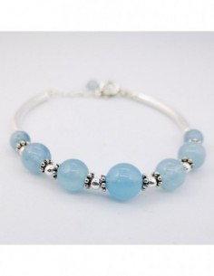 Pulsera de Aguamarina 2