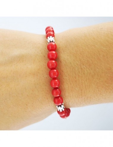 Pulsera de Coral Bambú