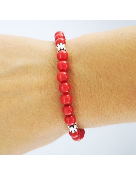 Pulsera de Coral Bambú