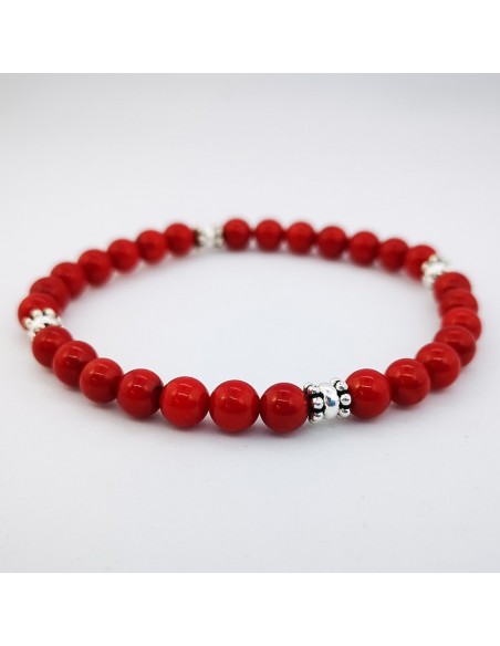 Pulsera de Coral Bambú