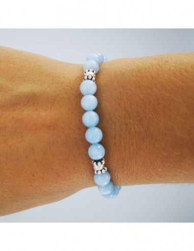 Pulsera de Aguamarina
