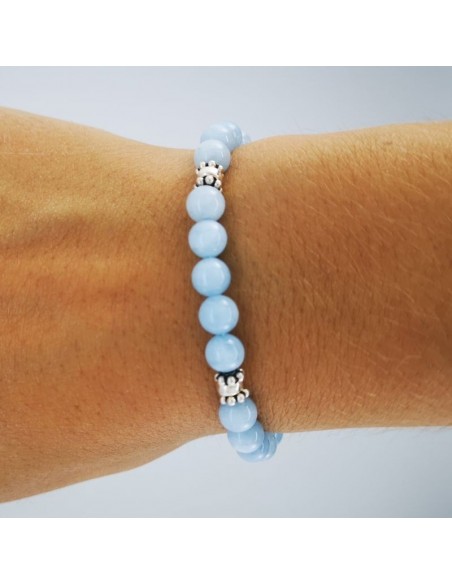 Pulsera de Aguamarina