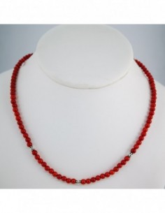 Collar de Coral Bambú