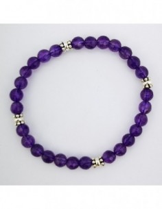 Pulsera de Cuarzo Amatista