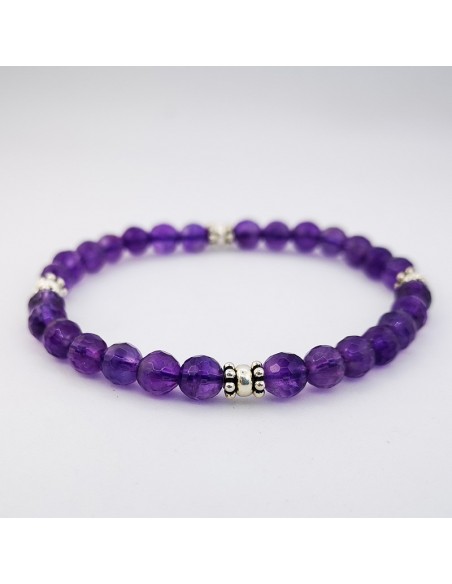 Pulsera de Cuarzo Amatista
