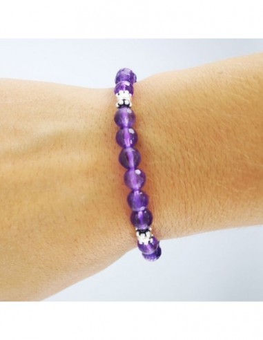 Pulsera de Cuarzo Amatista