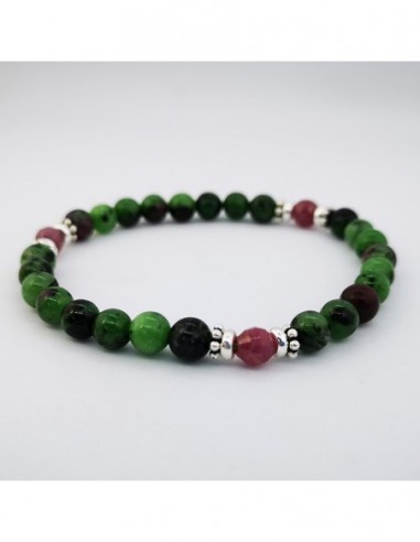 Pulsera de Zoisita Rubí