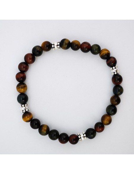 Pulsera de Ojo de Buey, Ojo de Tigre, Ojo de Halcón
