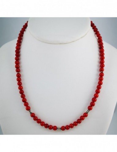 Bamboo Coral Necklace