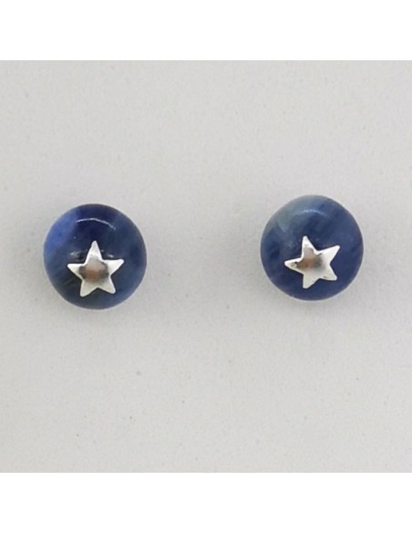 Pendientes de Cianita