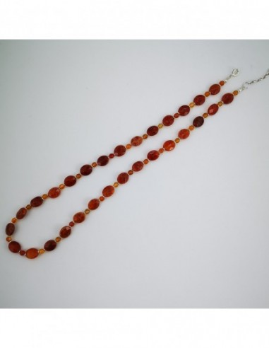 Collar de Ágata al Fuego