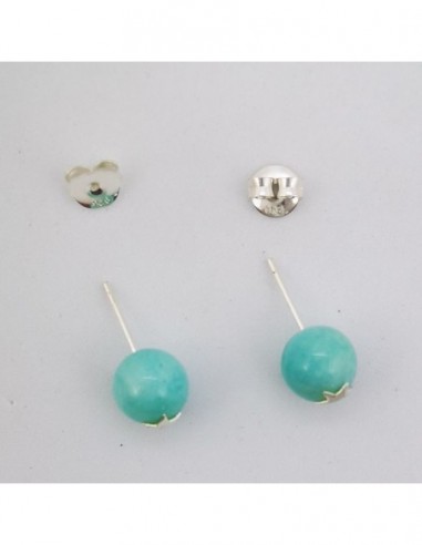 Pendientes de Amazonita