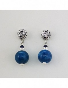Pendientes de Apatito Azul