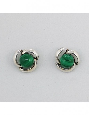 Malachite Earrings