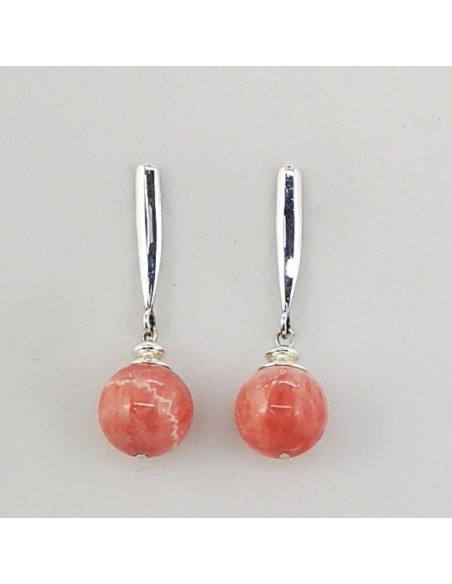 Pendientes de Rodocrosita