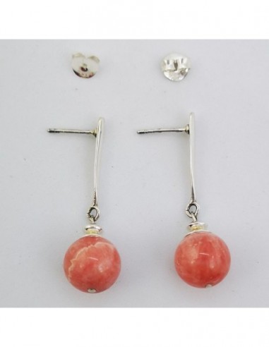 Pendientes de Rodocrosita