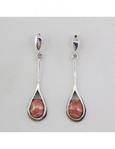 Rhodochrosite Earrings