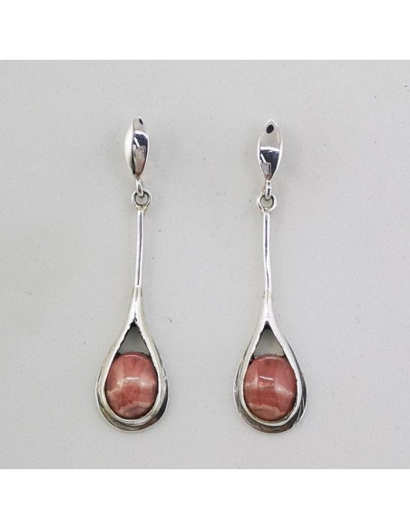 Pendientes de Rodocrosita
