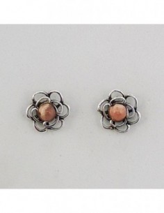 Pendientes de Rodocrosita