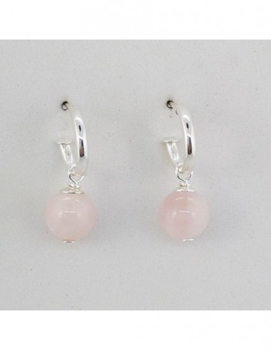 Rose Quartz Earrings