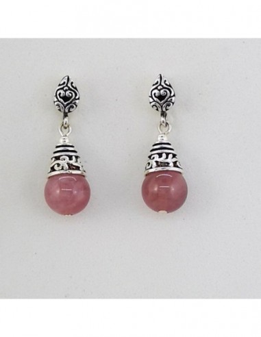 Rose Quartz Earrings