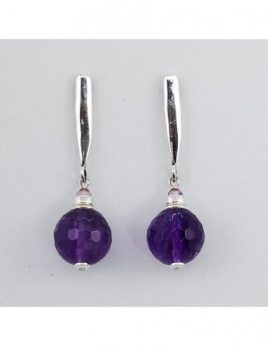 Amethyst Quartz Earrings