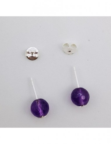 Pendientes de Cuarzo Amatista