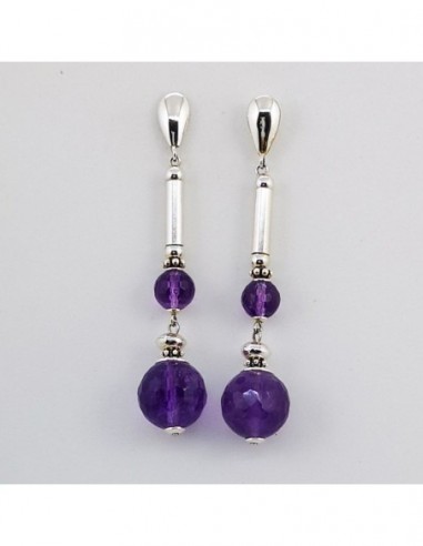 Amethyst Quartz Earrings