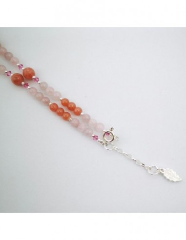 Rhodochrosite Necklace, Madagascar...